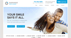 Desktop Screenshot of durangodentalgroup.com